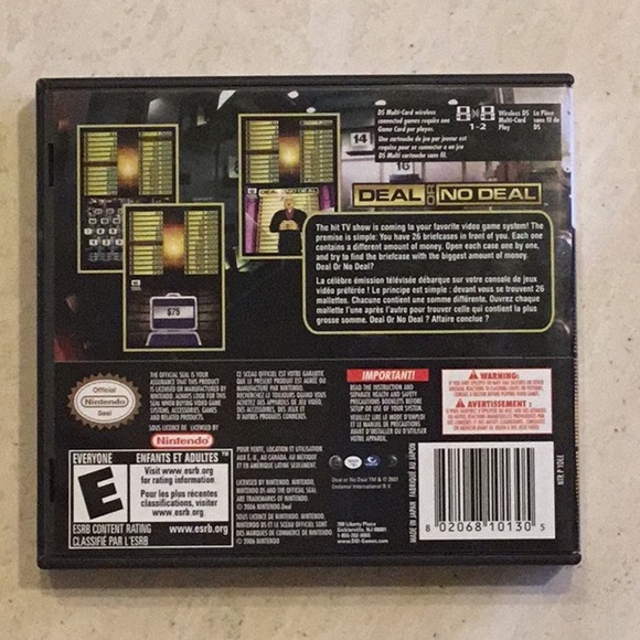 Family Feud Nintendo DS Game & Deal Or No Deal Nintendo DS Games Lot Of 2 - Picture 3 of 16